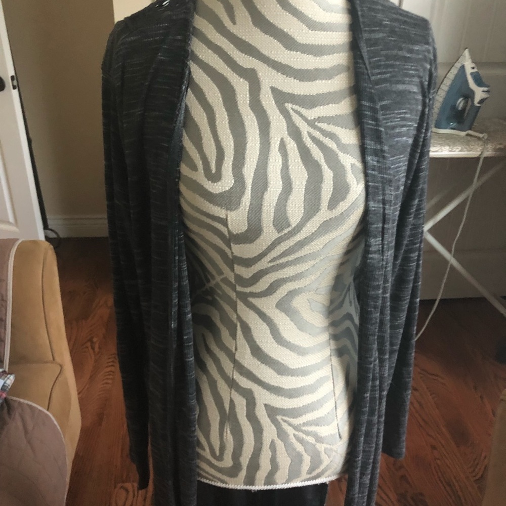 Gray Cardigan